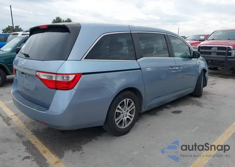 2012 Honda Odyssey Ex from USA, damaged, VIN 5FNRL5H49CB135387